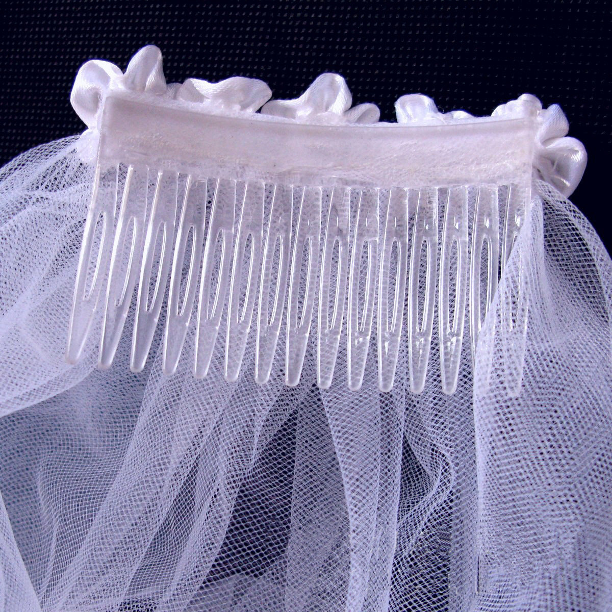 Bridal Veil Double Layer Lace Big Veil - Luxury Look