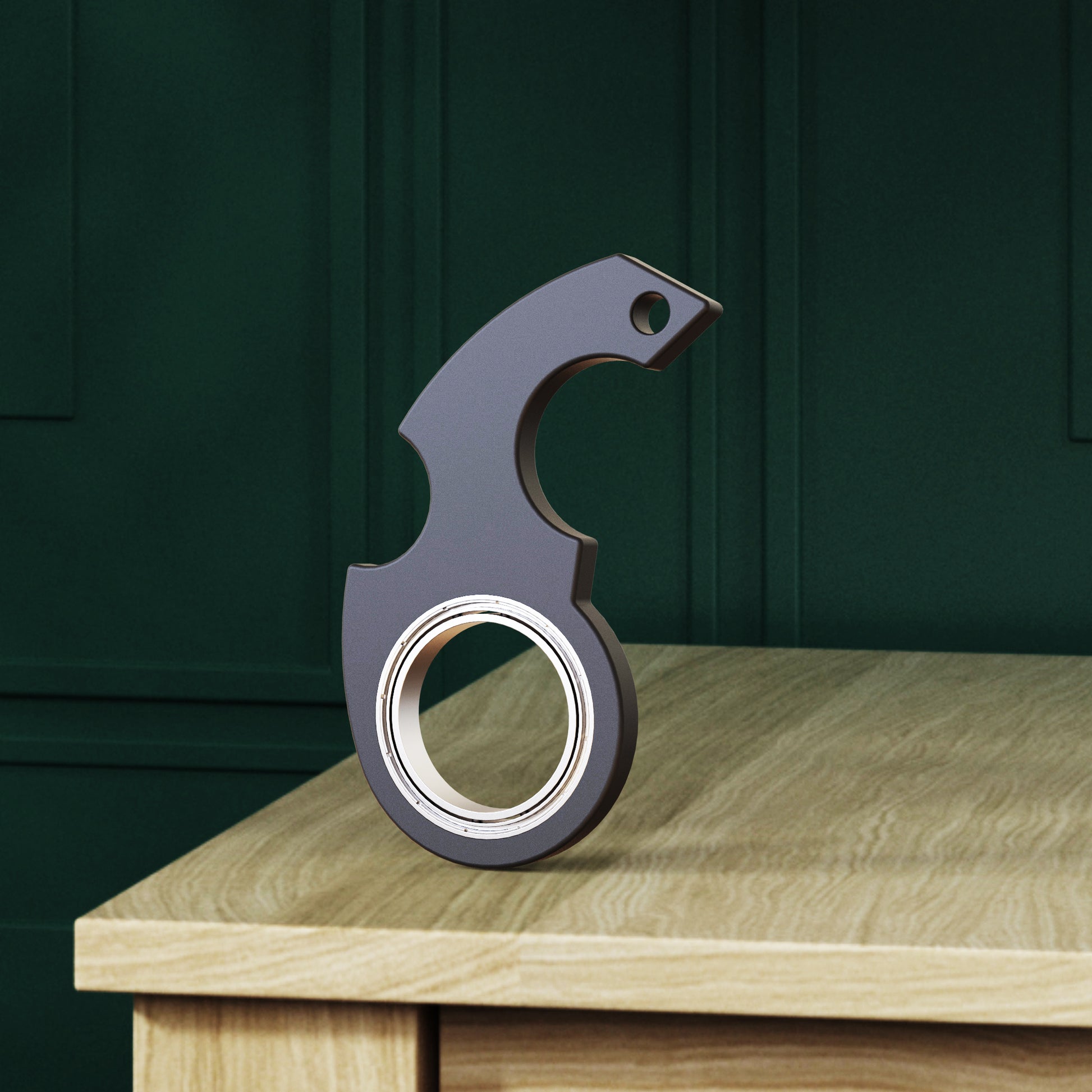 Creative Fidget Spinner Toy Keychain - Luxury Look