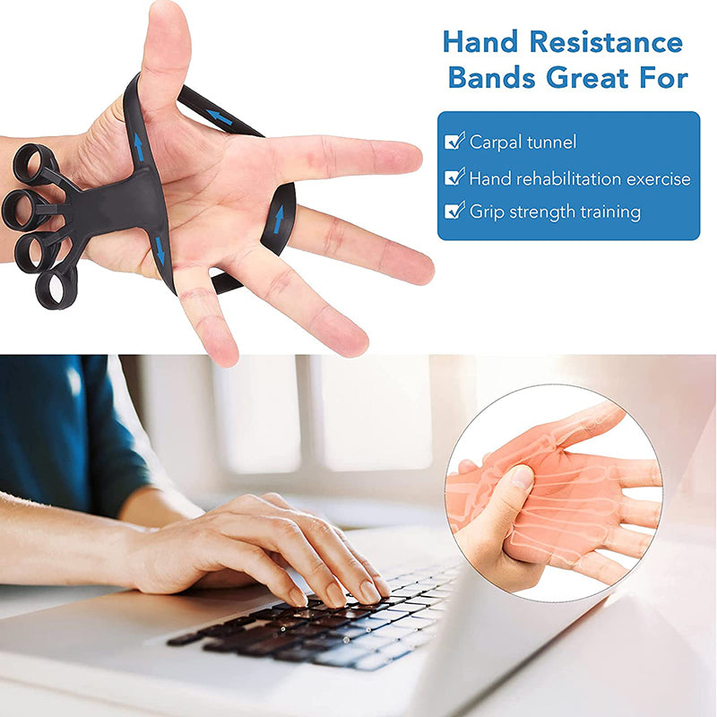 Silicone Grip Device Finger Exercise Stretcher - Luxury Look