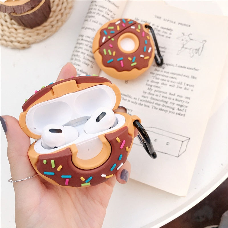 Pro Silicorn Compatible with Apple, Donuts  Case  Airpods - Luxury Look