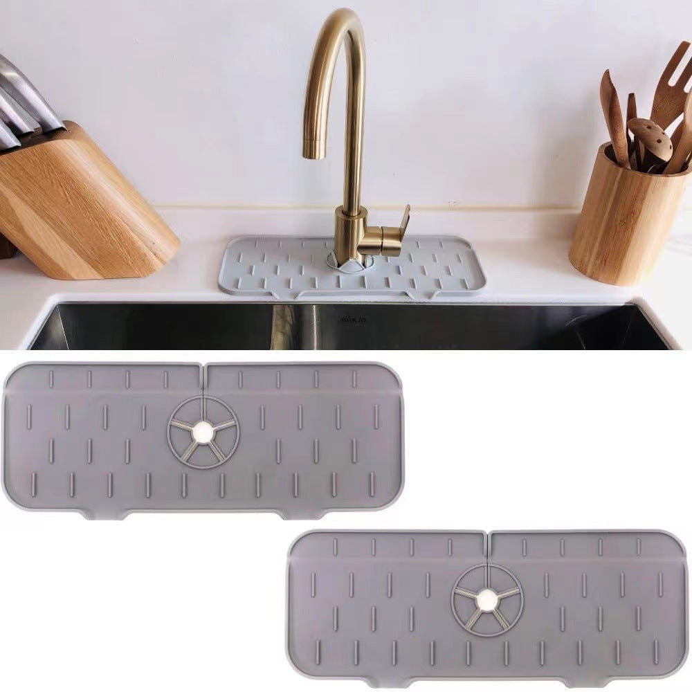 Kitchen Silicone  Faucet Absorbent Mat