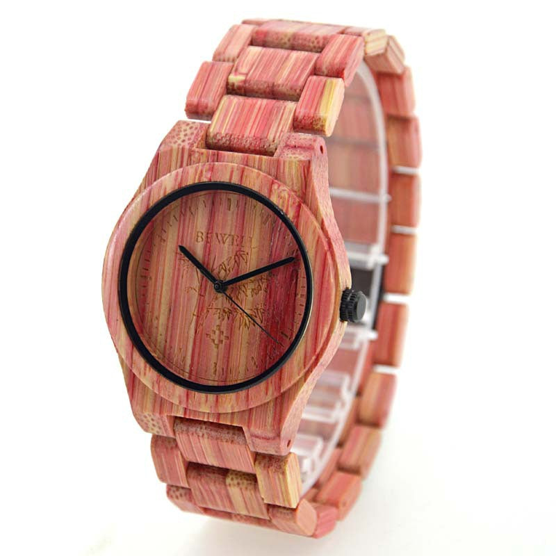 Bamboo wood color dynamic wooden watch - Luxury Look