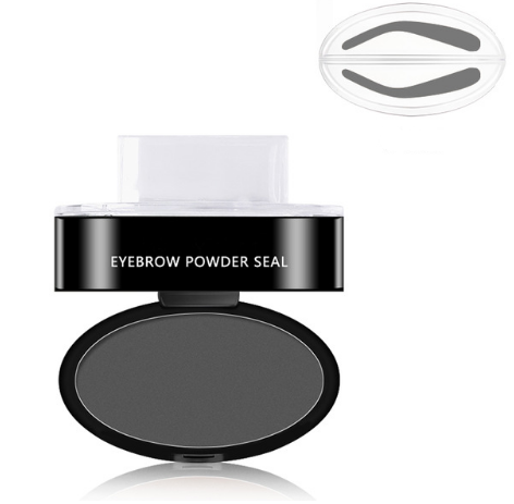 Eyebrow Powder Stamp Tint Stencil Kit - Luxury Look