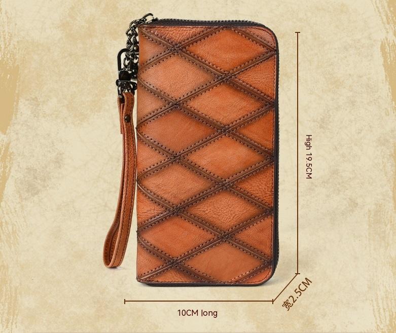 Women's Long Zipper Mobile Phone Bag - Luxury Look