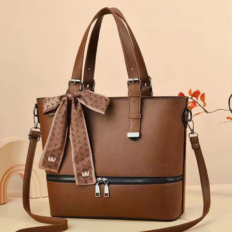 Large Capacity Women's Zipper Fashionable Bag - Luxury Look