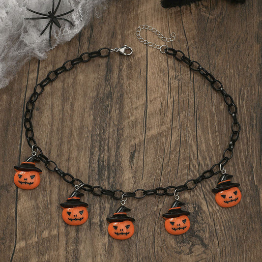 Halloween Necklace Clavicle Chain
