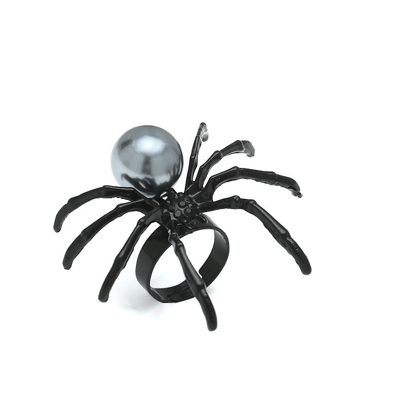 Halloween Fashion Simple Spider Shape Ring