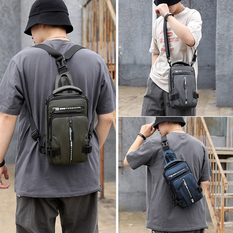 Men Crossbody Backpack Shoulder Chest Bags - Luxury Look
