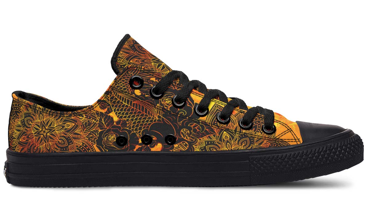 Fashion Print Low-Top Canvas Shoes - Luxury Look