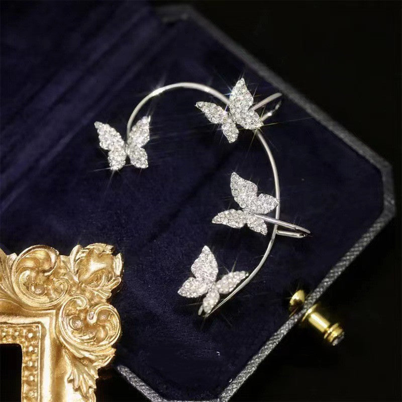 Simple Cute Butterfly Earring - Luxury Look