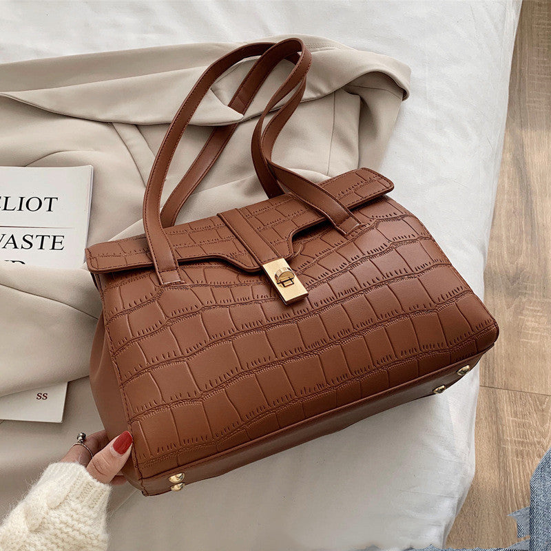 New Trendy Texture Portable Women's Bag - Luxury Look