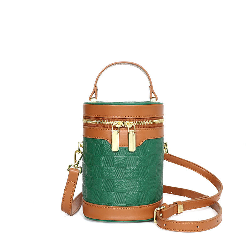 Leather Niche Cylinder Fashion Women's Bag - Luxury Look