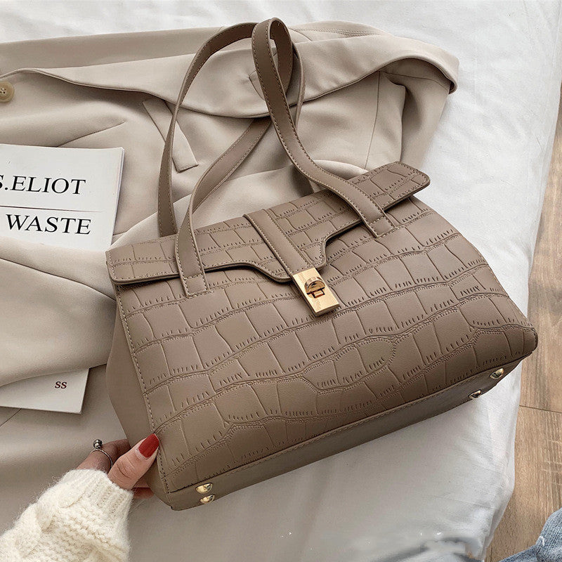 New Trendy Texture Portable Women's Bag - Luxury Look